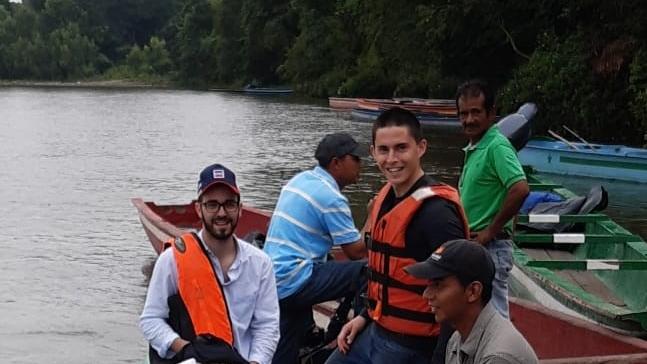 2019 08 Santiago und Andres in Nikaragua 2