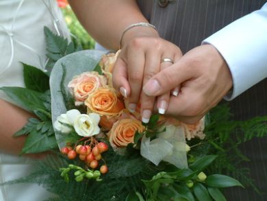 Hände Paar Hochzeit