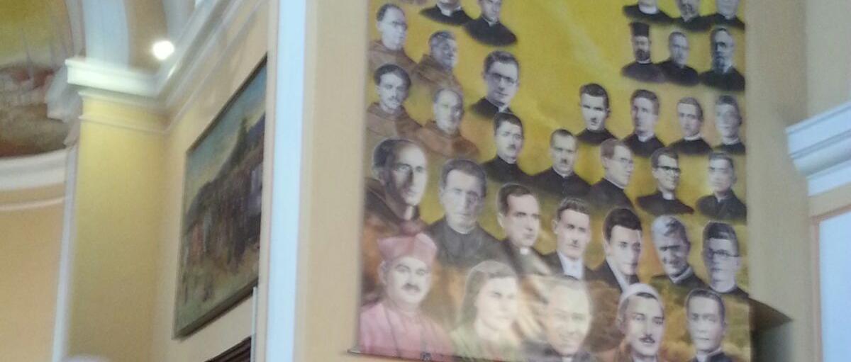 Die Portraits der 38 seligen Märtyrer wurden enthüllt
