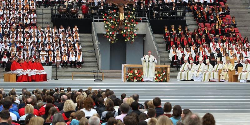 Abschlussgottesdienst (Foto: Eucharistischer Kongress)