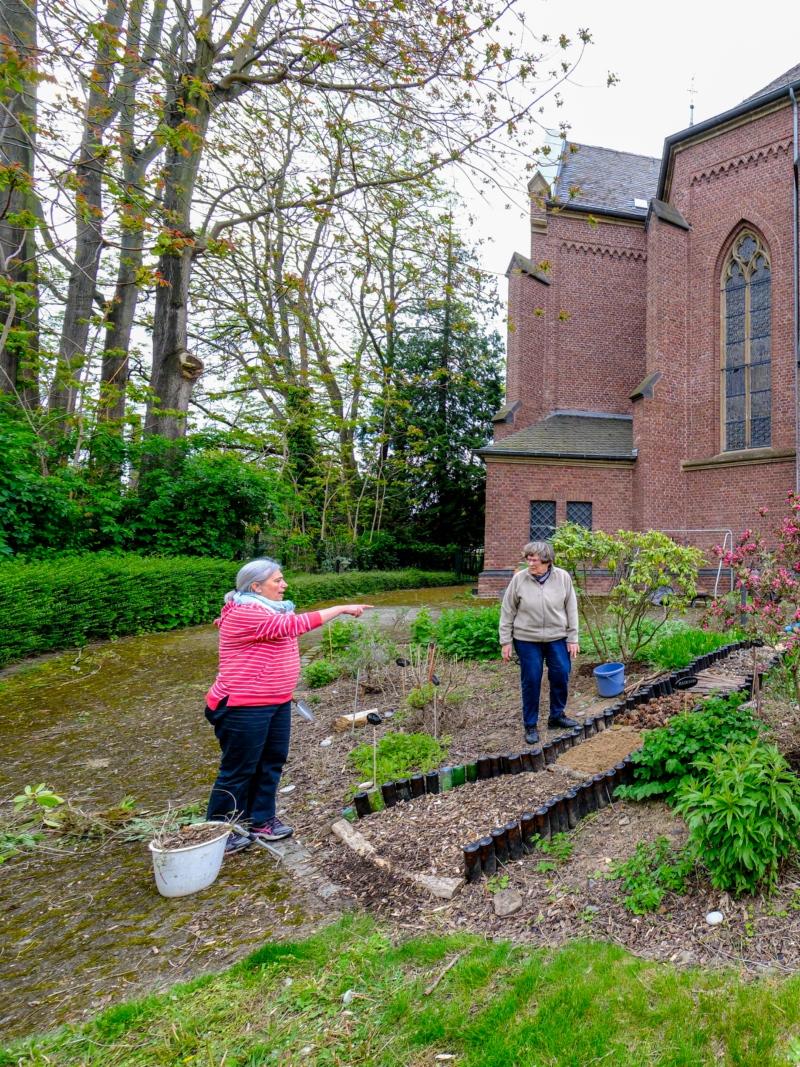 BiCK-Projekt - Kräutergarten Bornheim