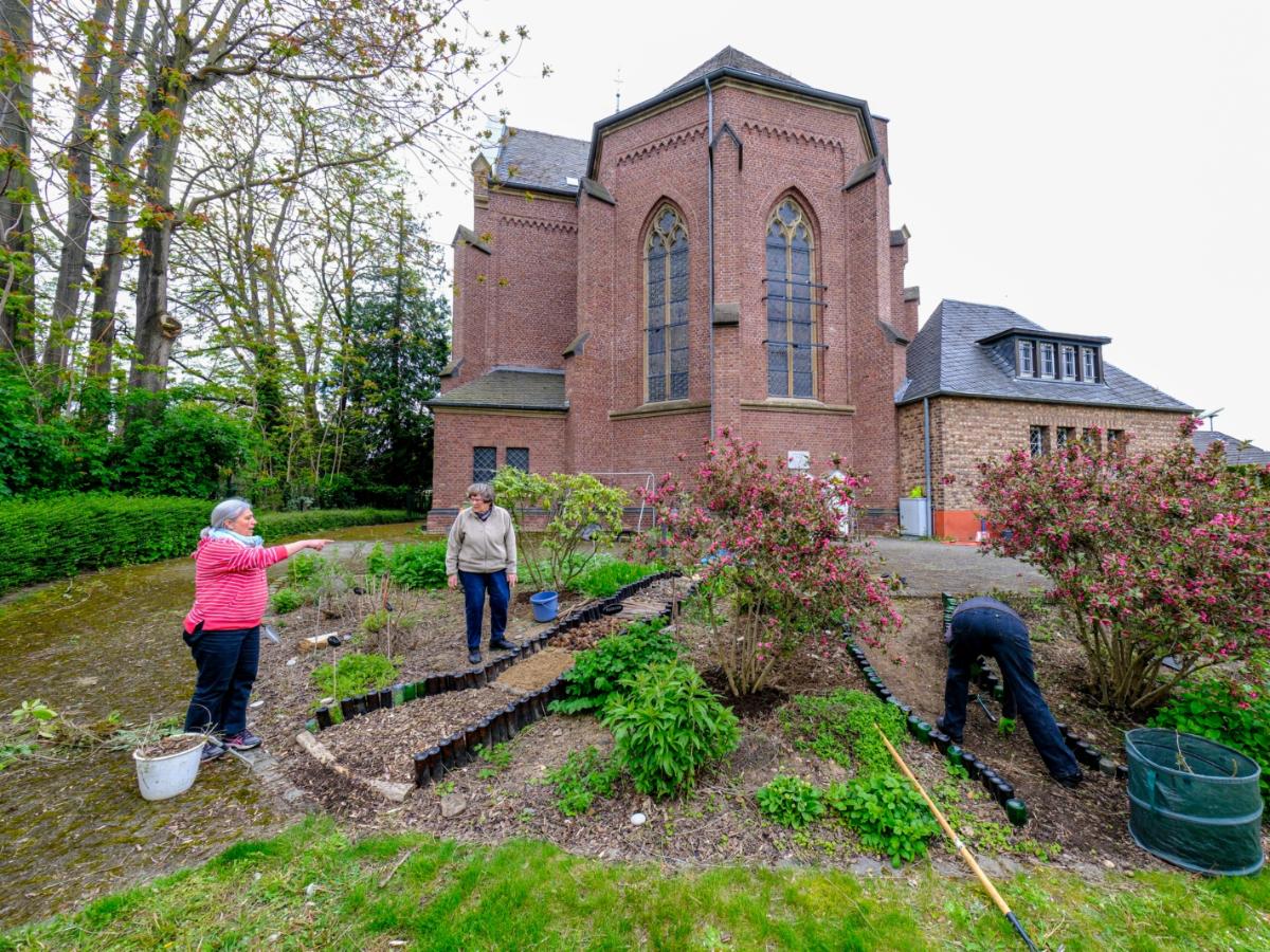 BiCK-Projekt - Kräutergarten Bornheim