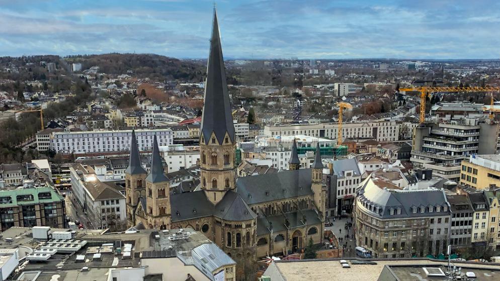 Luftaufnahme Bonner Münster