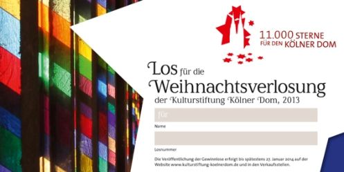 Kulturstiftung Kölner Dom Los.