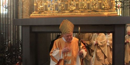 Angelo Kardinal Scola bei der Domwallfahrt