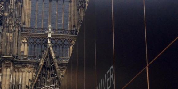 Camera obscura mit Blick auf die Südseite des Kölner Doms