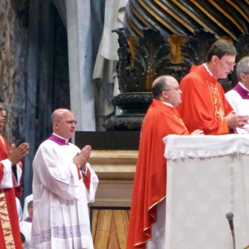 Kardinal Woelki bei der Palliumsverleihung in Rom