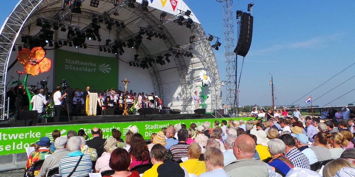 Ökumenischer Gottesdienst zum 70. Geburtstag von Nordrhein-Westfalen