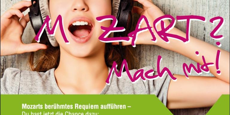 Flyer 'Mozart? Mach mit!'