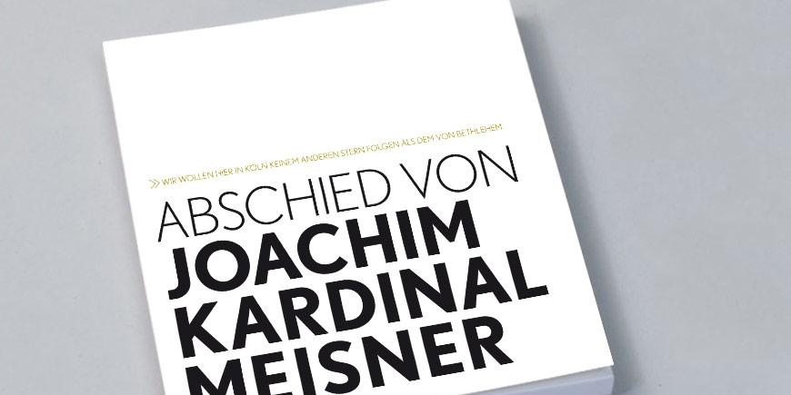 Bildband: Abschied von Joachim Kardinal Meisner