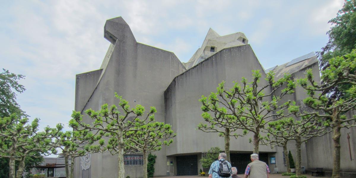 Der Mariendom in Neviges wird dieses Jahr 50 Jahre alt.