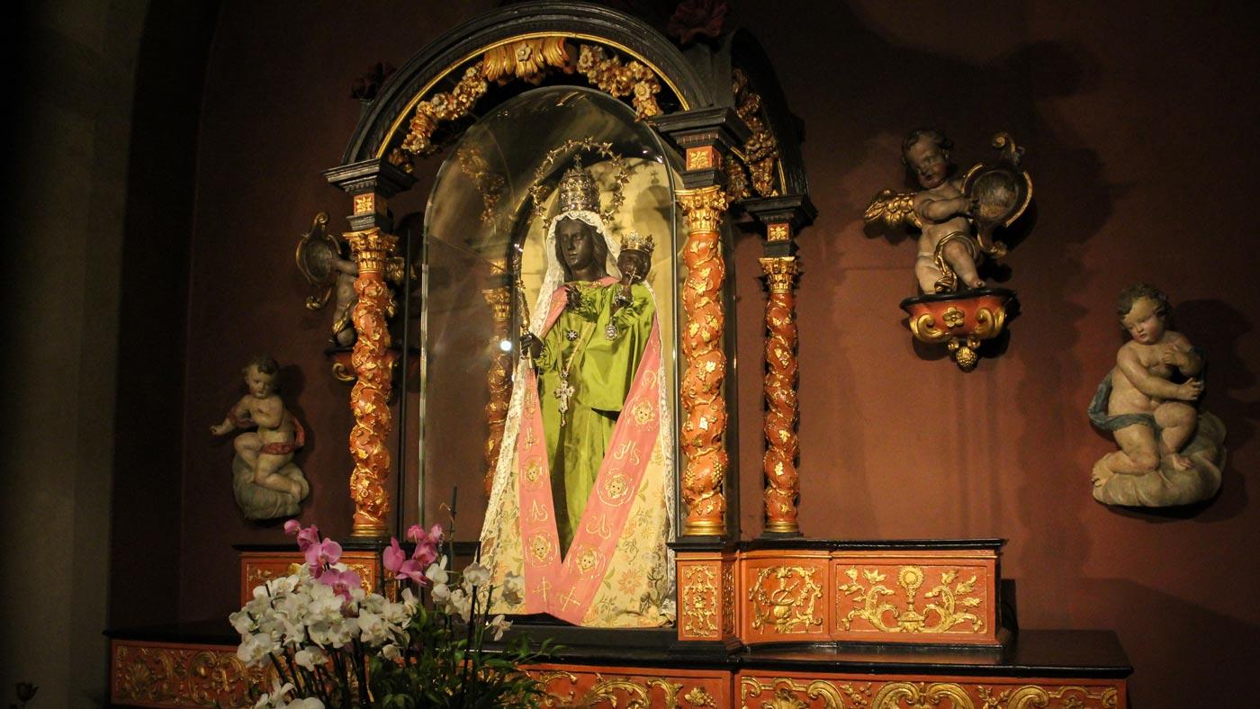 Schwarze Muttergottes in St. Maria in der Kupfergasse Köln