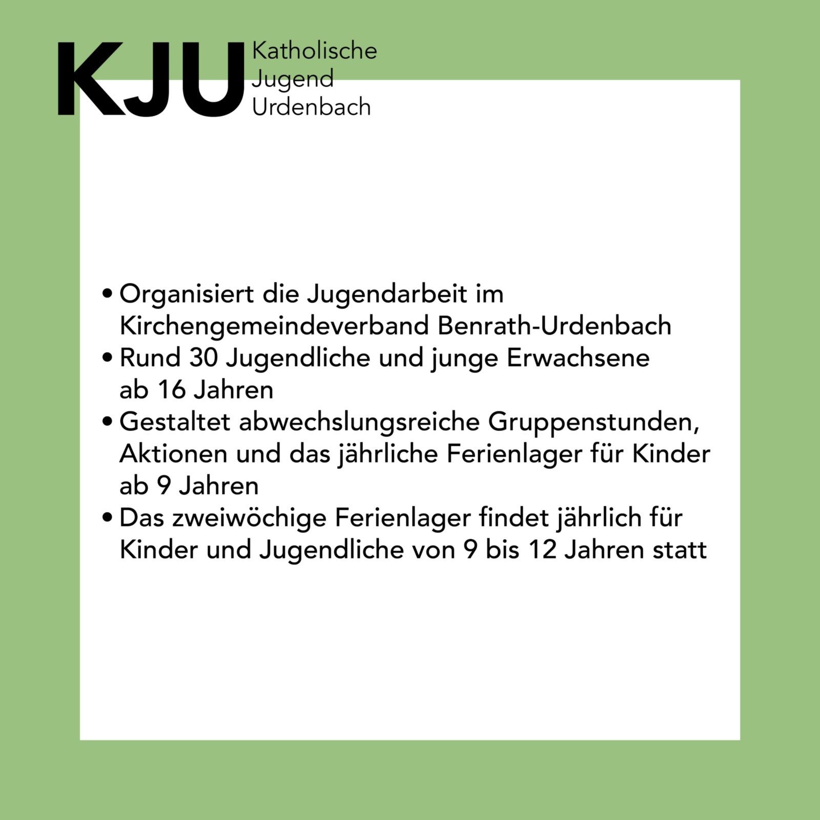 Sommerchallenge 2019 KJU Urdenbach