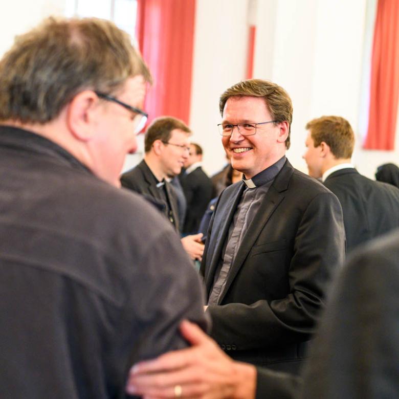 Prof. Christoph Ohly bei der Eröffnung des akademischen Jahres 2019/2020