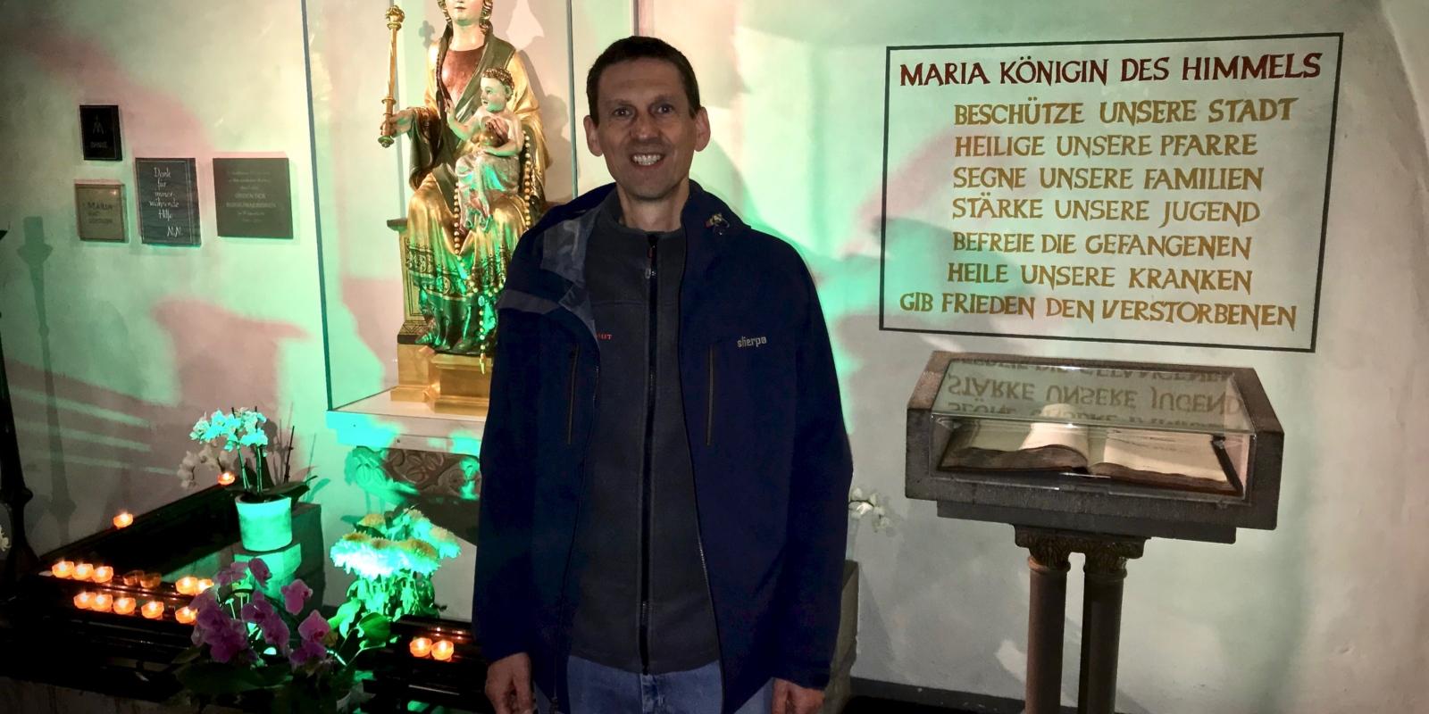 Pastoralreferent Markus Urbatzka hat das Klimaschutz-Gebet organisiert.  (Erzbistum Köln/ Weitzdörfer)