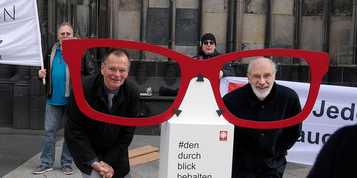 Aktion 'Brille am Dom'