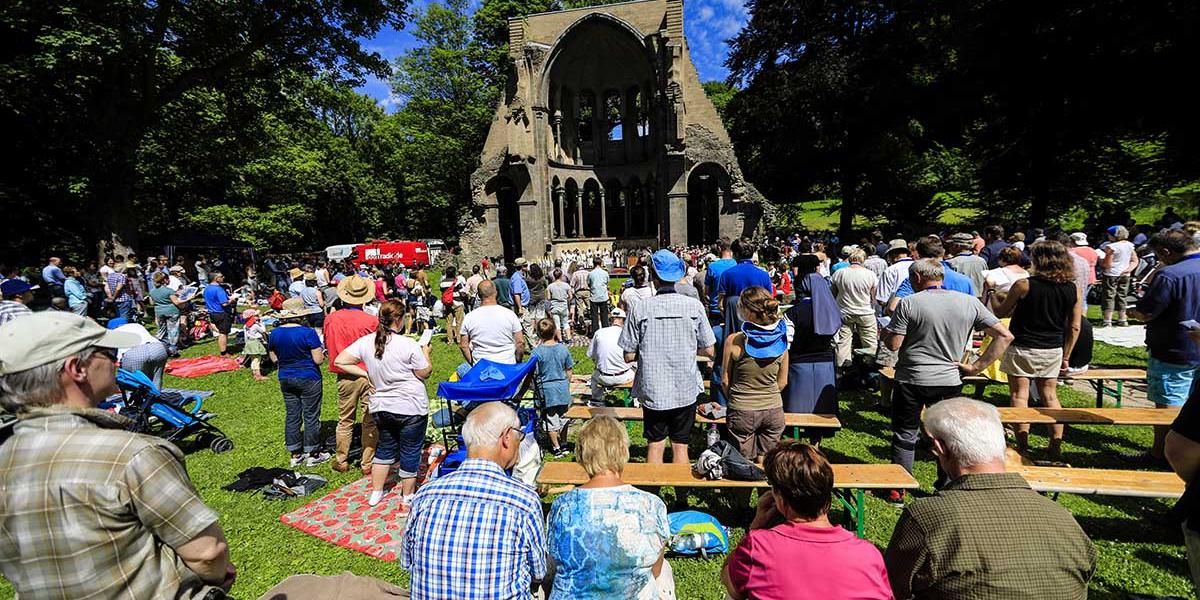 Familienwallfahrt 2017 nach Heisterbach