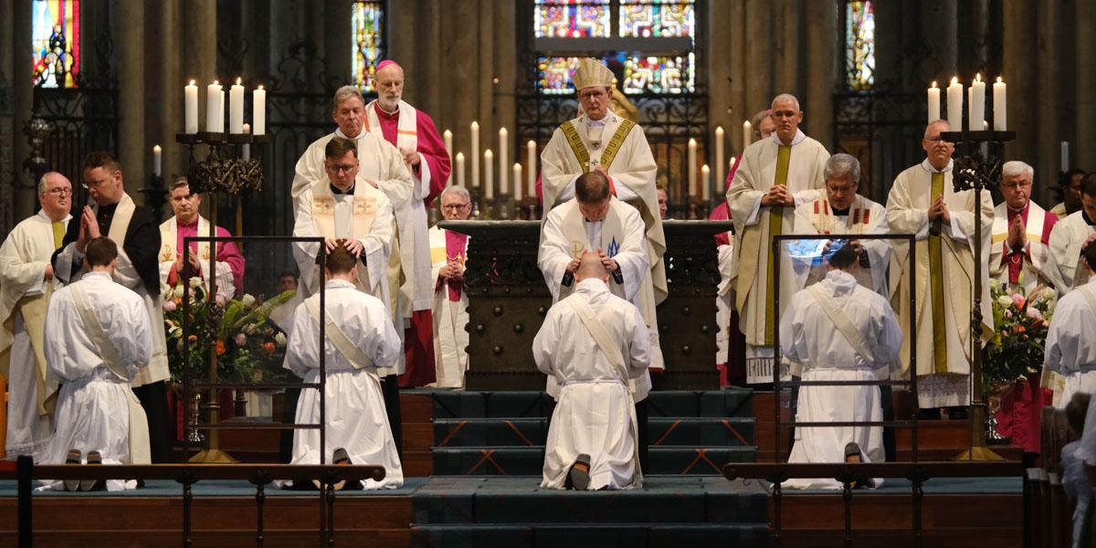 Eindrücke von der Priesterweihe am 19. Juni 2020 im Kölner Dom