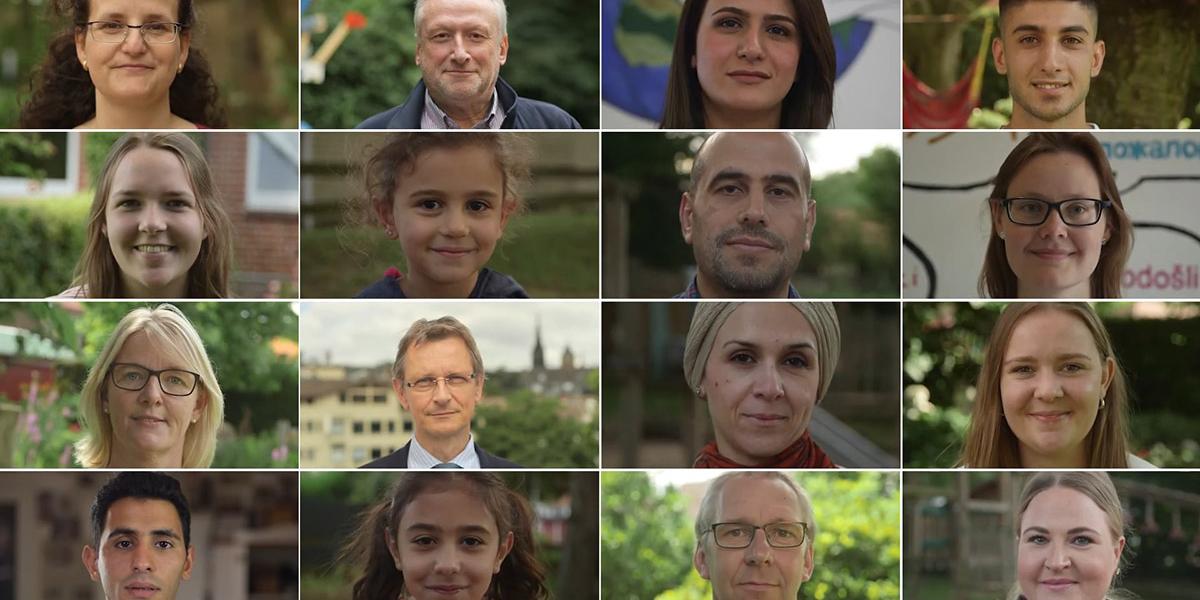 Mit dem Film „,Wir schaffen das‘ – eine Bilanz“ zeigt die Caritas in Nordrhein-Westfalen einen Ausschnitt ihrer Flüchtlingsarbeit.