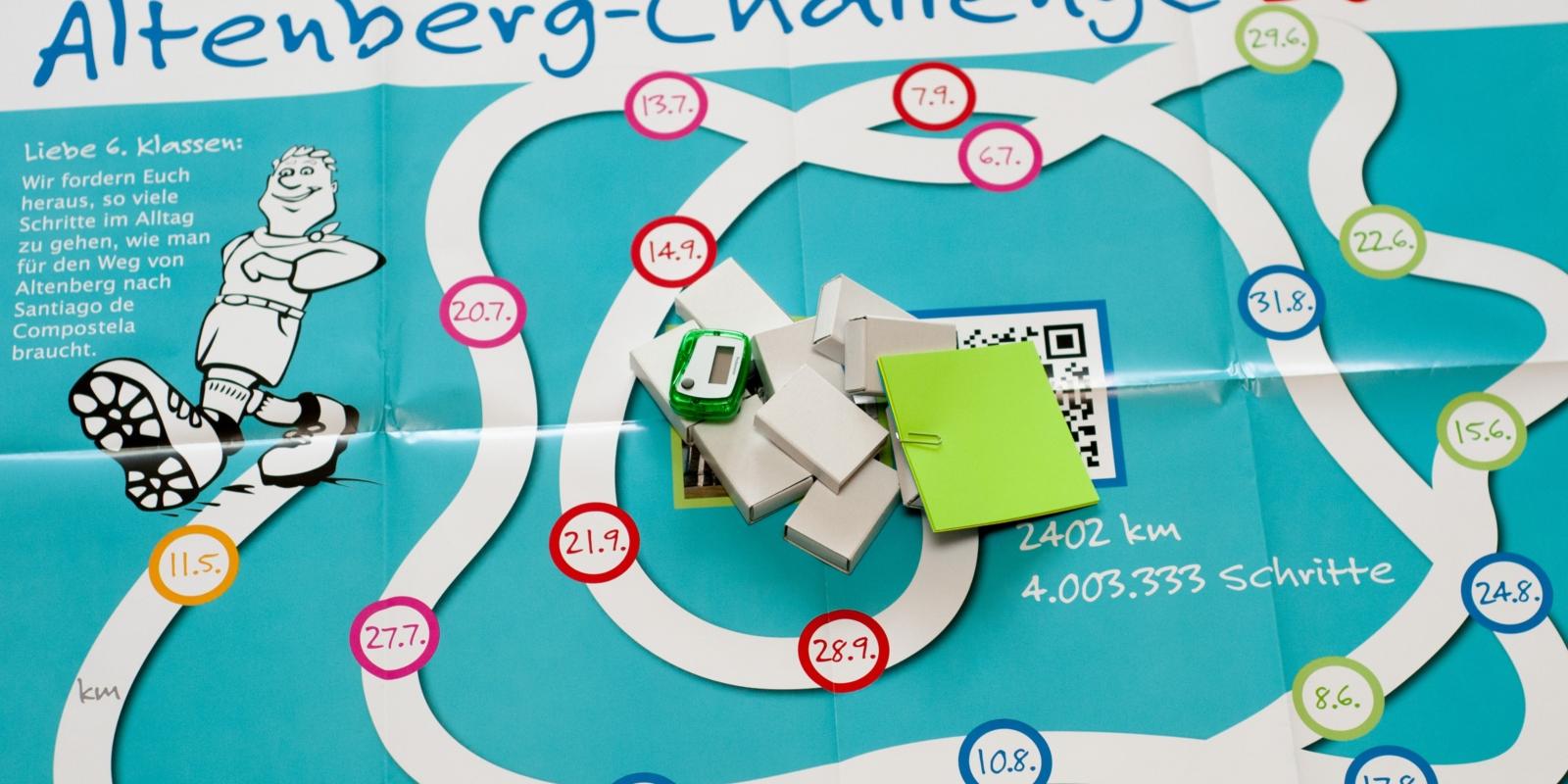 Materialpaket Altenberg Challenge 2021 Begleitmaterial für Schülerinnen und Schüler der 6. Klassen der Erzbischöflichen Schulen für die Altenberg-Challenge 2021, die als Ausgleich für die durch Corona nicht mögliche Altenberg-Wallfahrt stattfindet