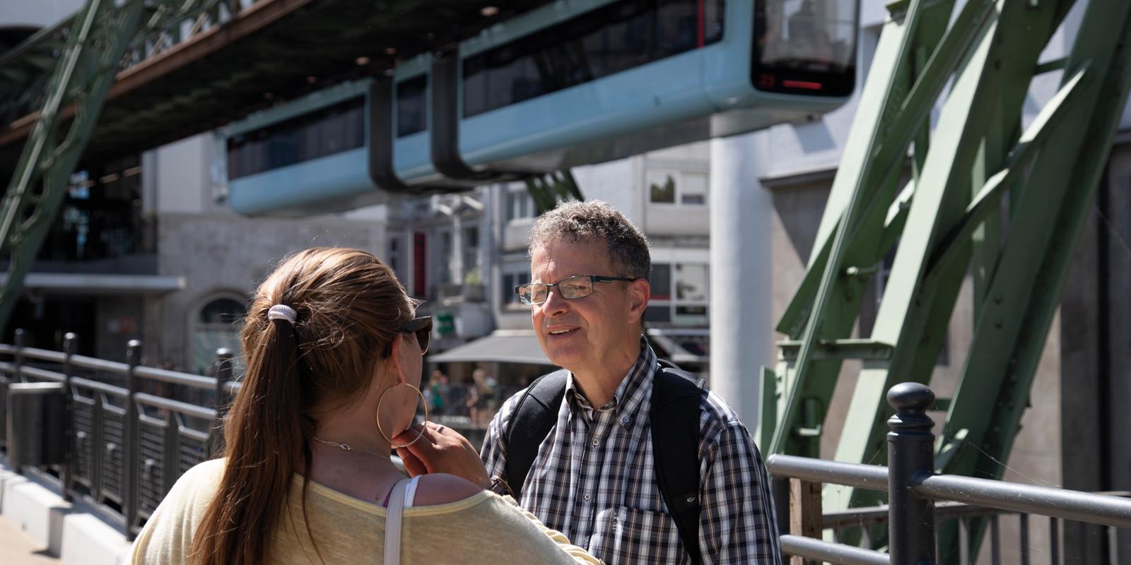 Herbert Scholl unterwegs in Wuppertal