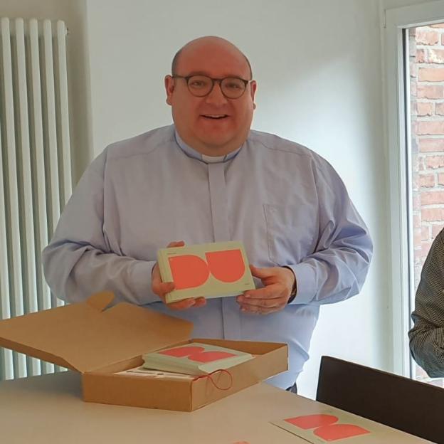 Pfarrer Stefan Wißkirchen und Nils Wiese