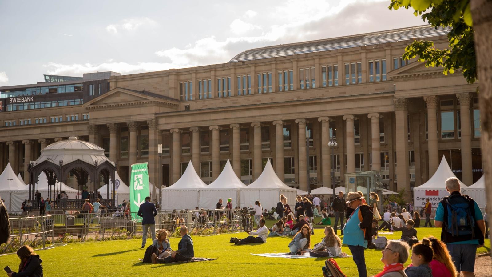 Kirchenmeile auf dem Katholikentag 2022
