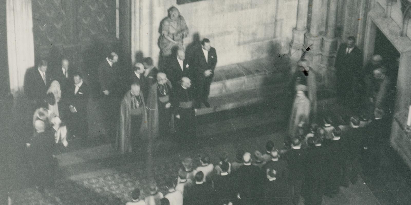 Besuch von Queen Elizabeth II. im Kölner Dom am 25. Mai 1965