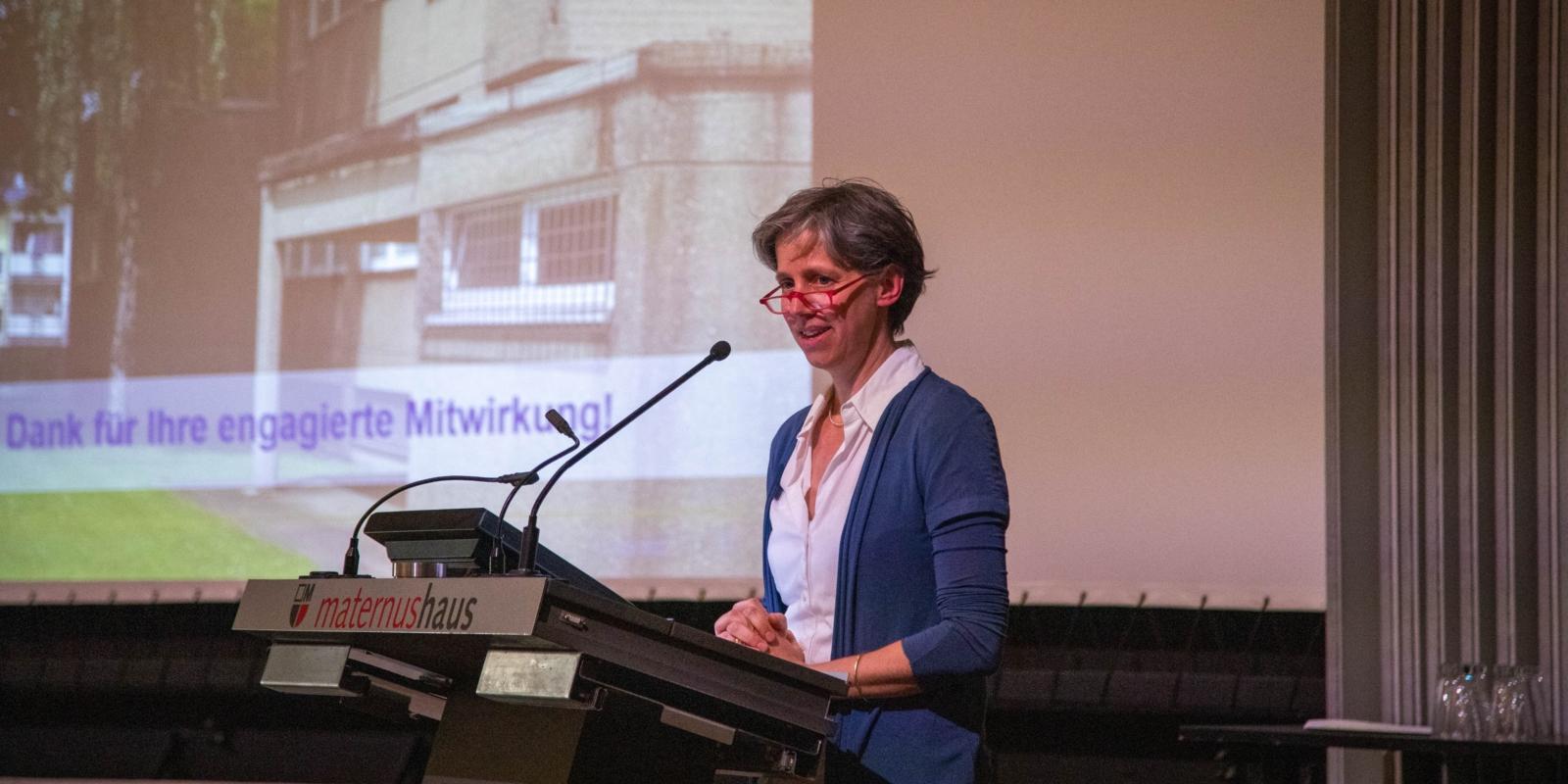 Katherin Bollenbeck, Leiterin der Abteilung Bau im Seelsorgebereich