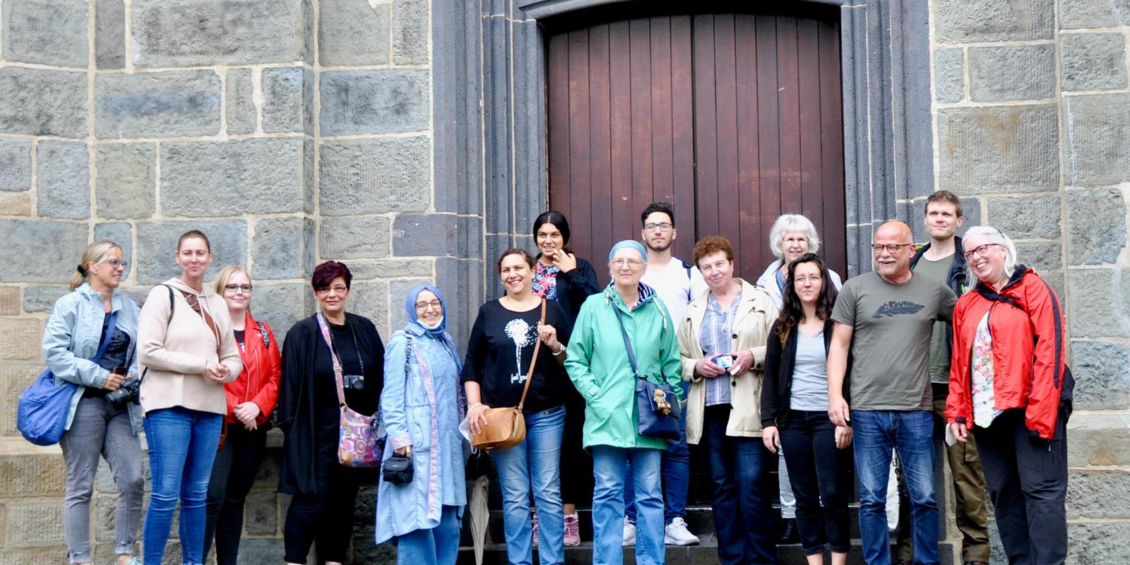 Gruppenbild der Projektteilnehmer von 'Mein Gott, Lennep!'