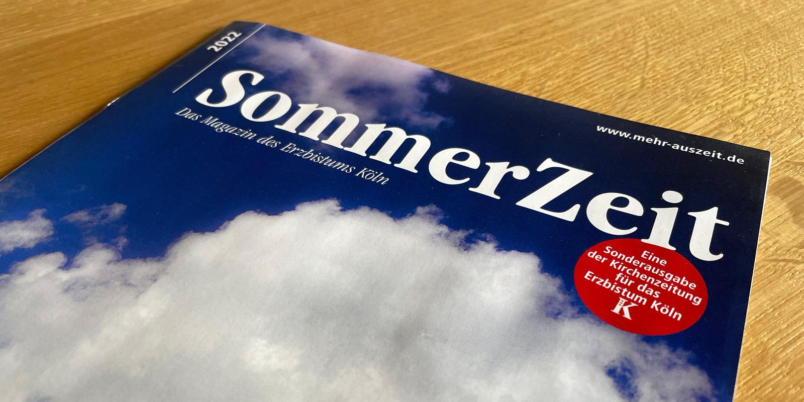 Cover der Zeitschrift 'Sommerzeit' 2022