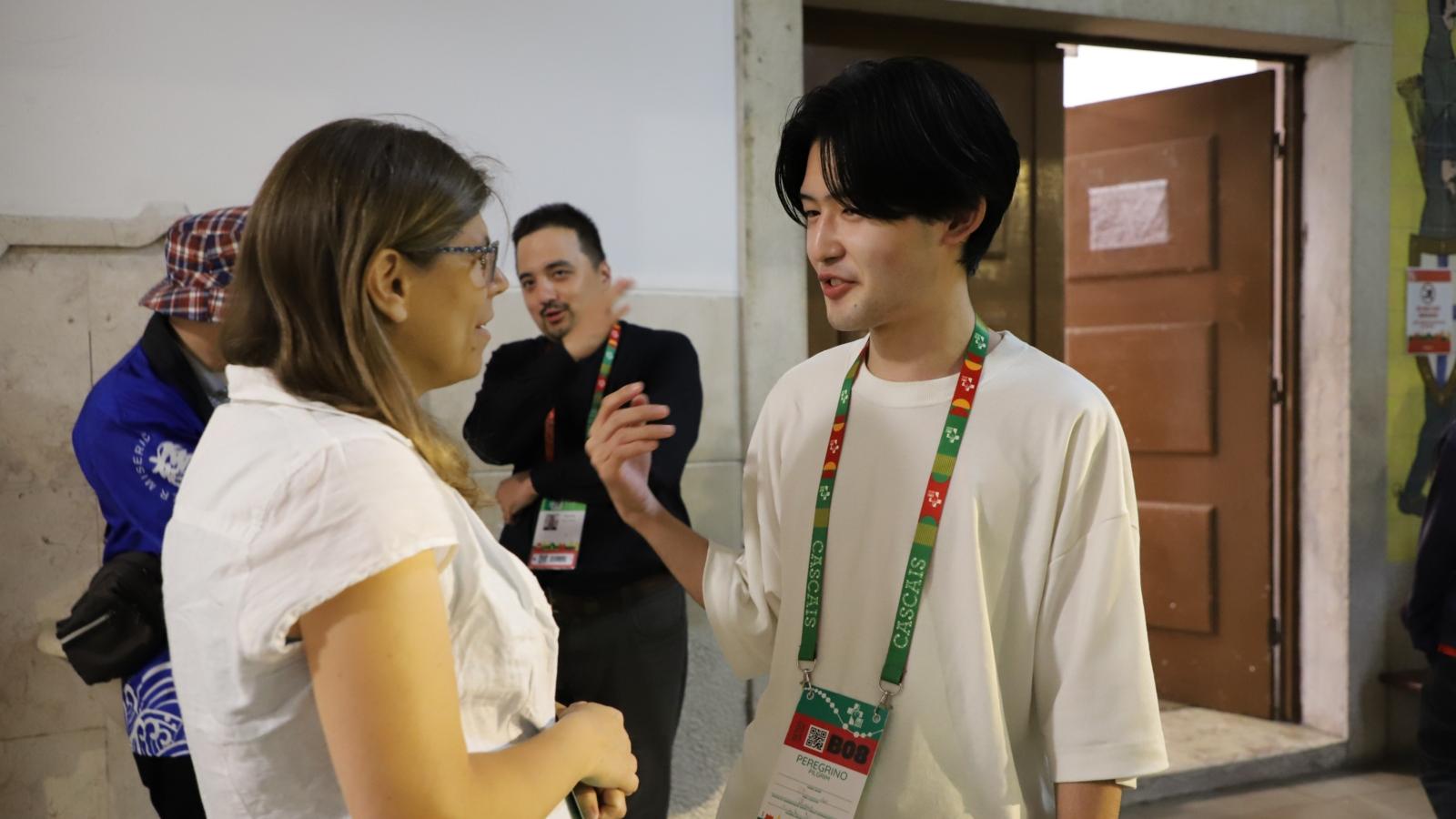 Marianne Bauer und Aoi Ishiyama