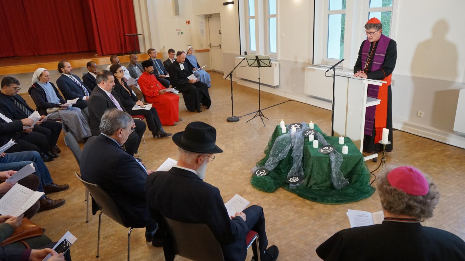 Multireligiöses Friedensgebet am 29.10.2023