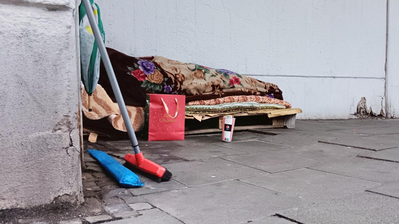 Schlafplatz Obdachloser Köln