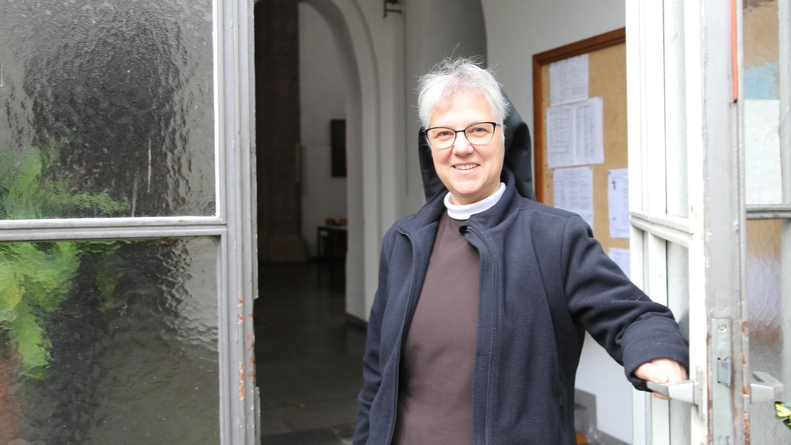 Schwester Christina, Gubbio, Obdachlosenseelsorge
