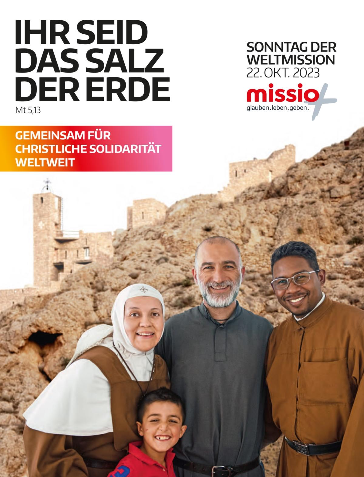 missio Kampagne zum Weltmissionssonntag 2023