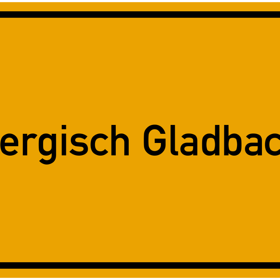 Symbolbild: Ortsschild Bergisch Gladbach
