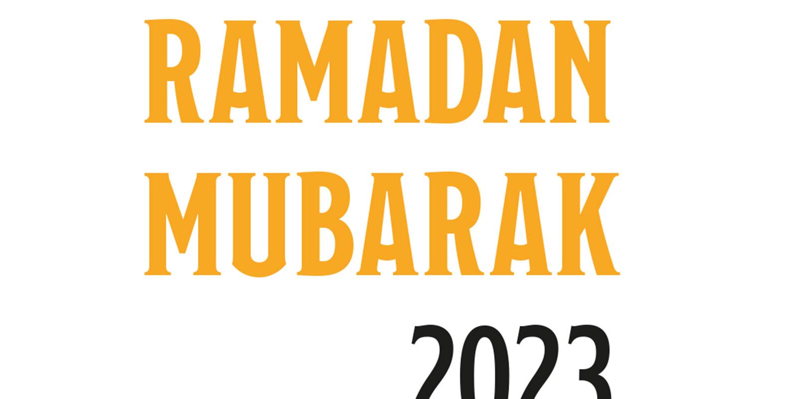 Grußwort zum Ramadan 2023
