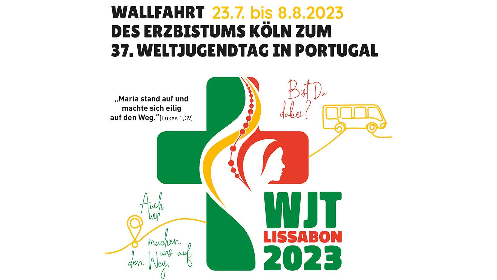 Wallfahrt des Erzbistums Köln zum 37. Weltjugendtag