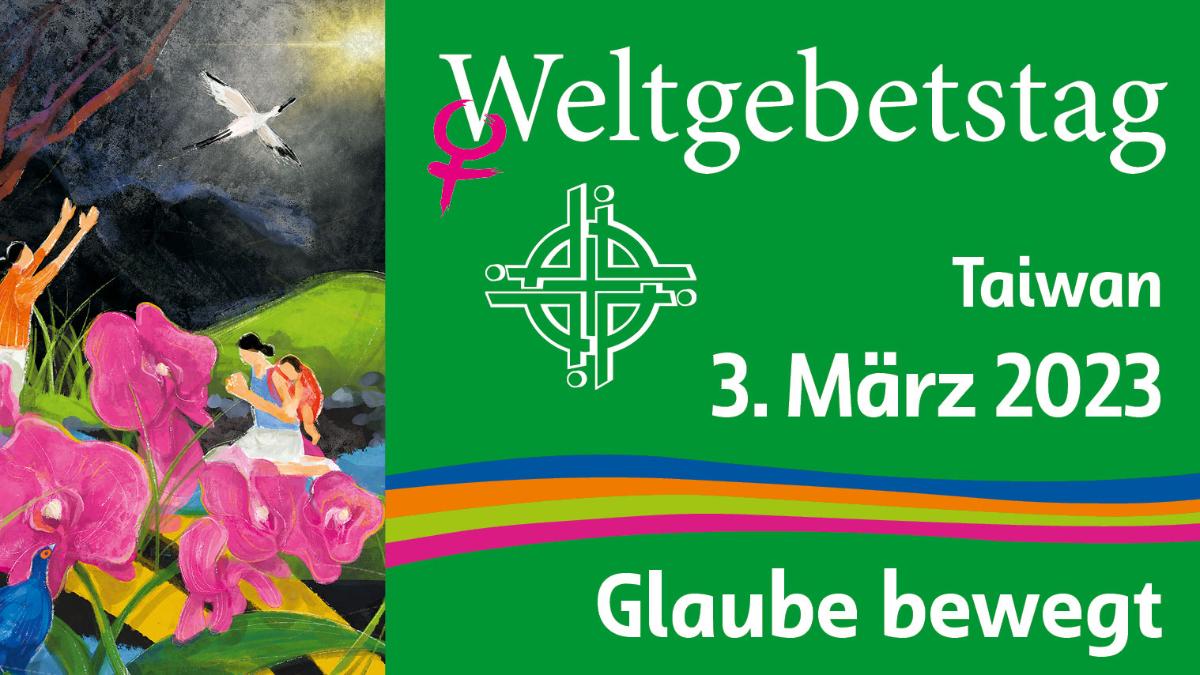 Titelbild und Motto des Weltgebetstags der Frauen 2023
