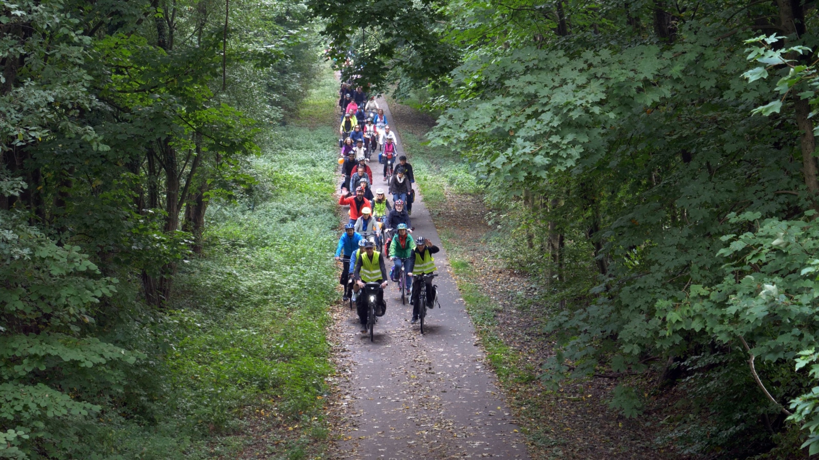 Gemeinsam auf dem Rad unterwegs