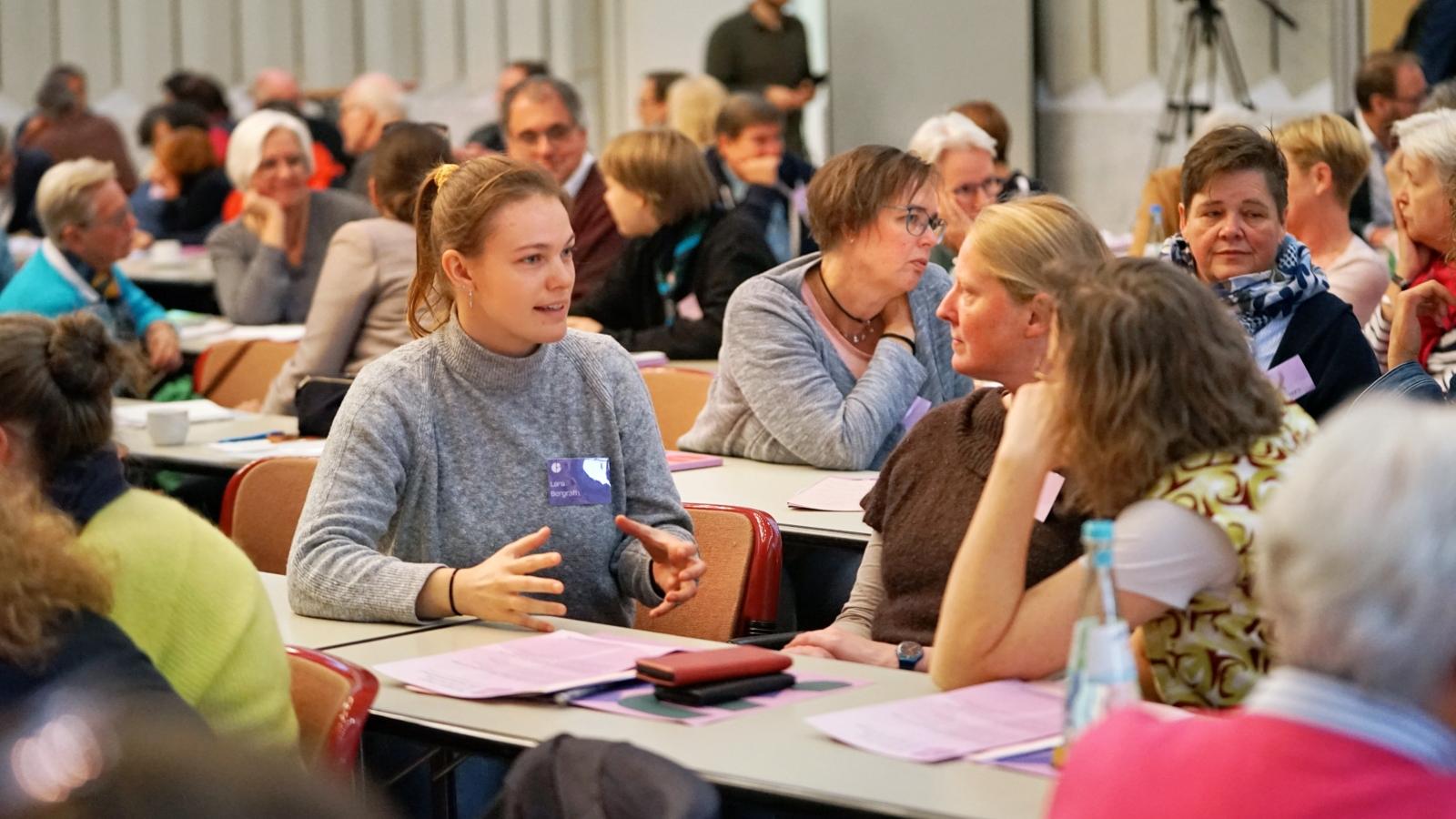 Eindrücke vom GemeindeTeamTag am 28. September 2024 im Maternushaus Köln unter dem Motto 'Für uns. Vor Ort. Mit Wirkung.'