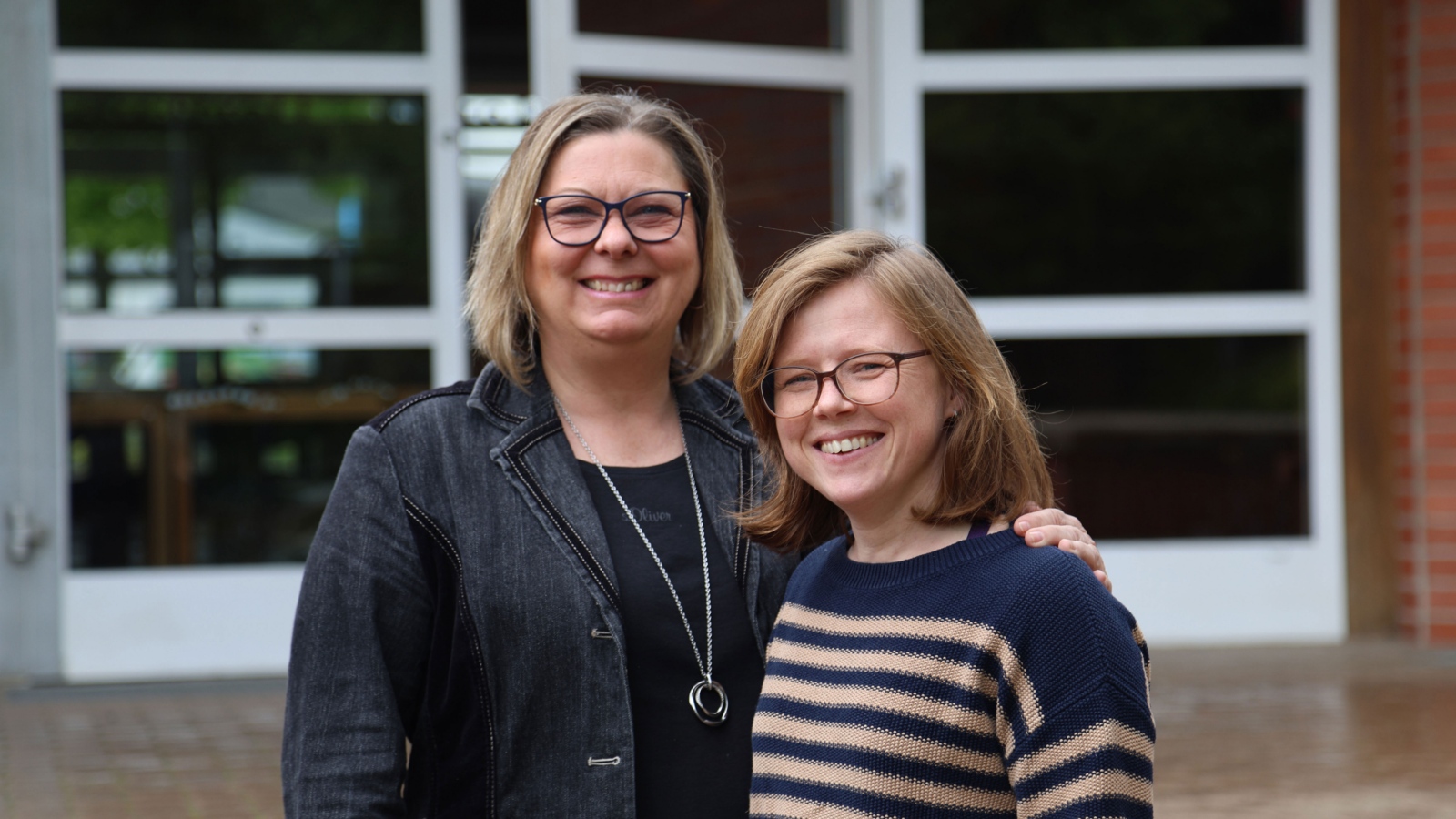 Teamwork: Kriminalhauptkommissarin Ira Klug (links) und Sara Glanz vom SKM Neuss
