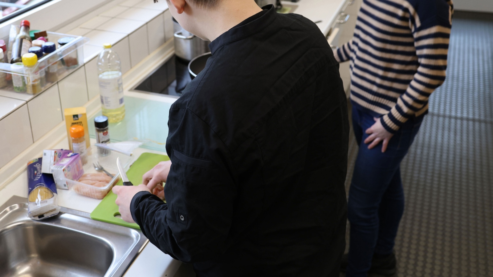 Kochen im Jugendzentrum
