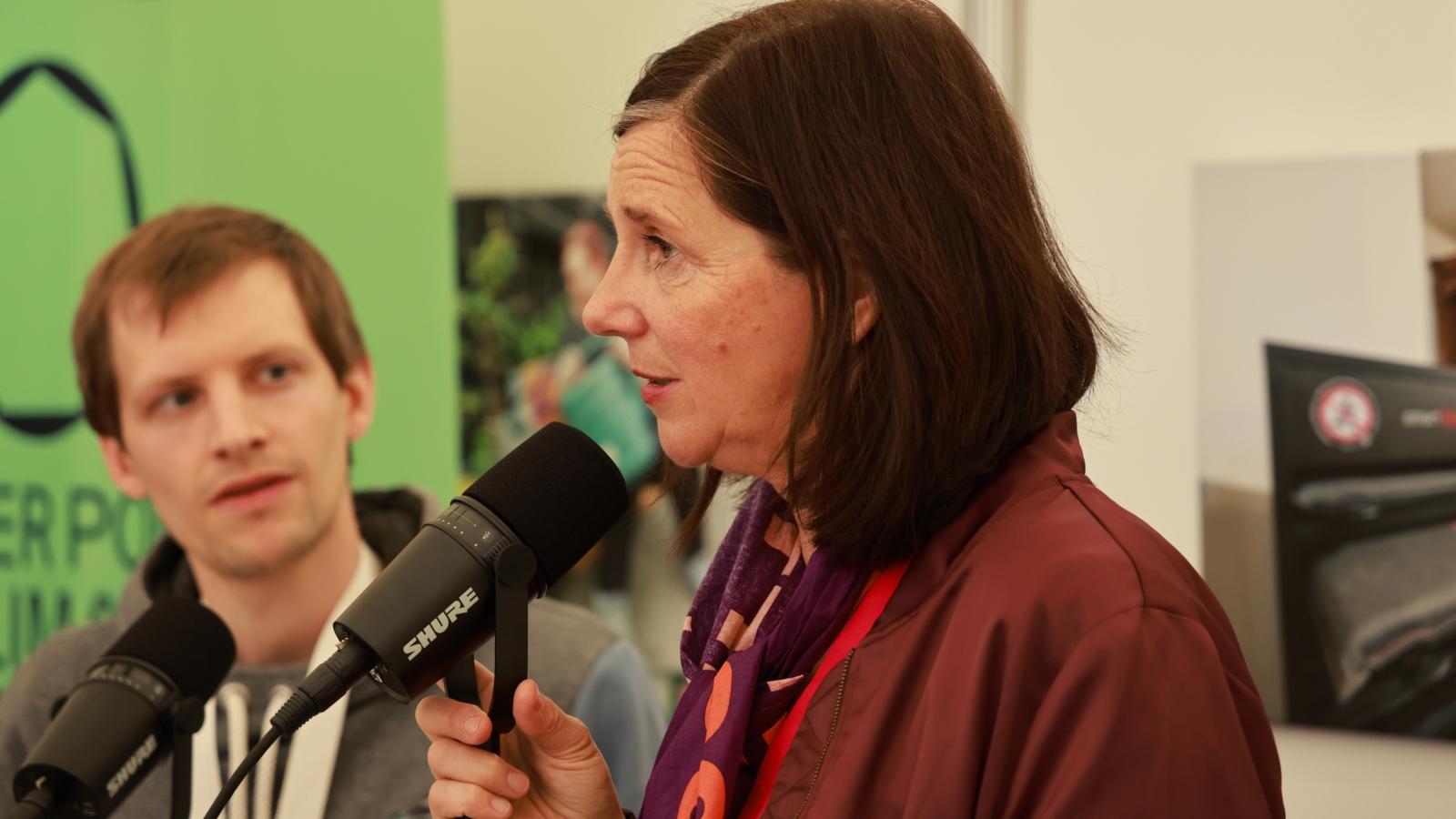 Katholikentag 2024 in Erfurt (31.05.2024) Katrin Göring-Eckard zu Gast beim Klima+Kirche-Gespräch