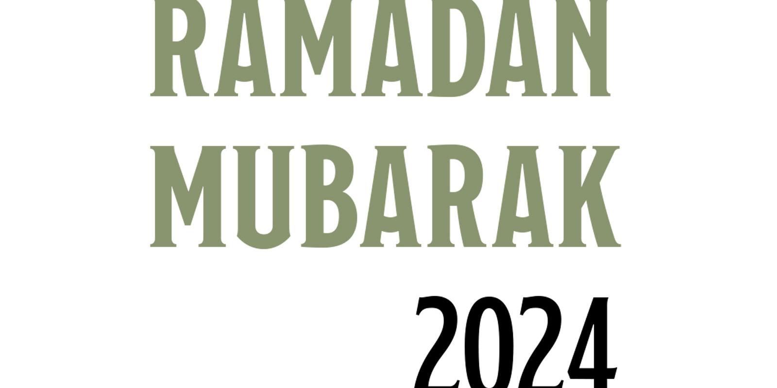 Grußwort zu Ramadan 2024