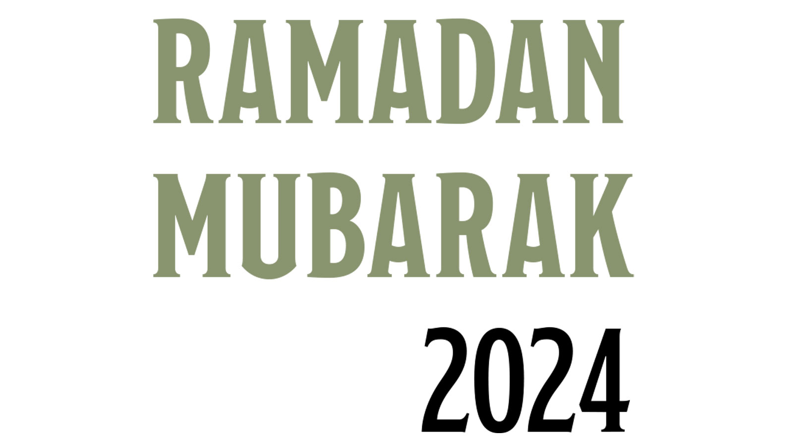 Grußwort zu Ramadan 2024