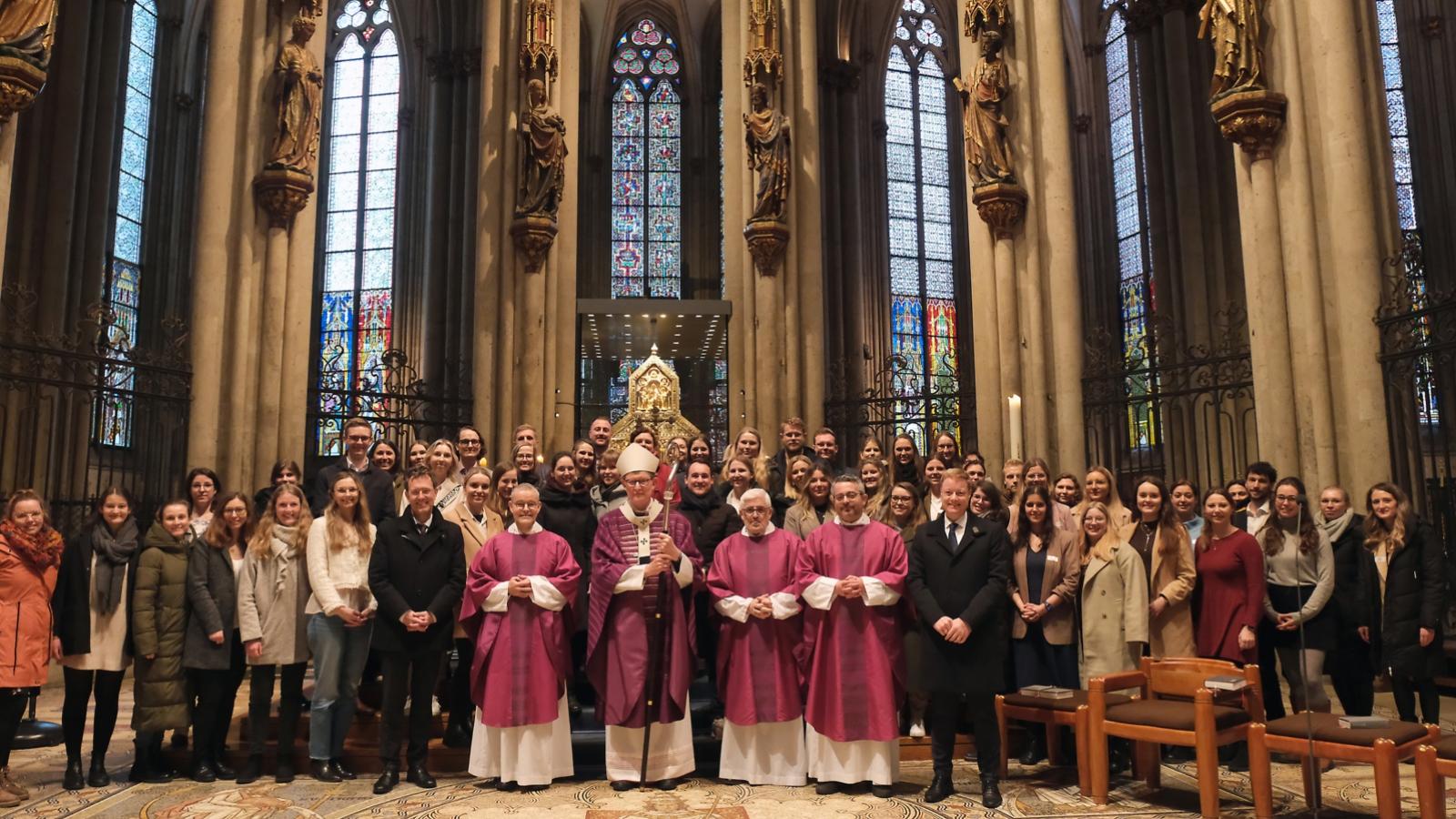 Verleihung der missio canonica im Kölner Dom am 11. März 2024