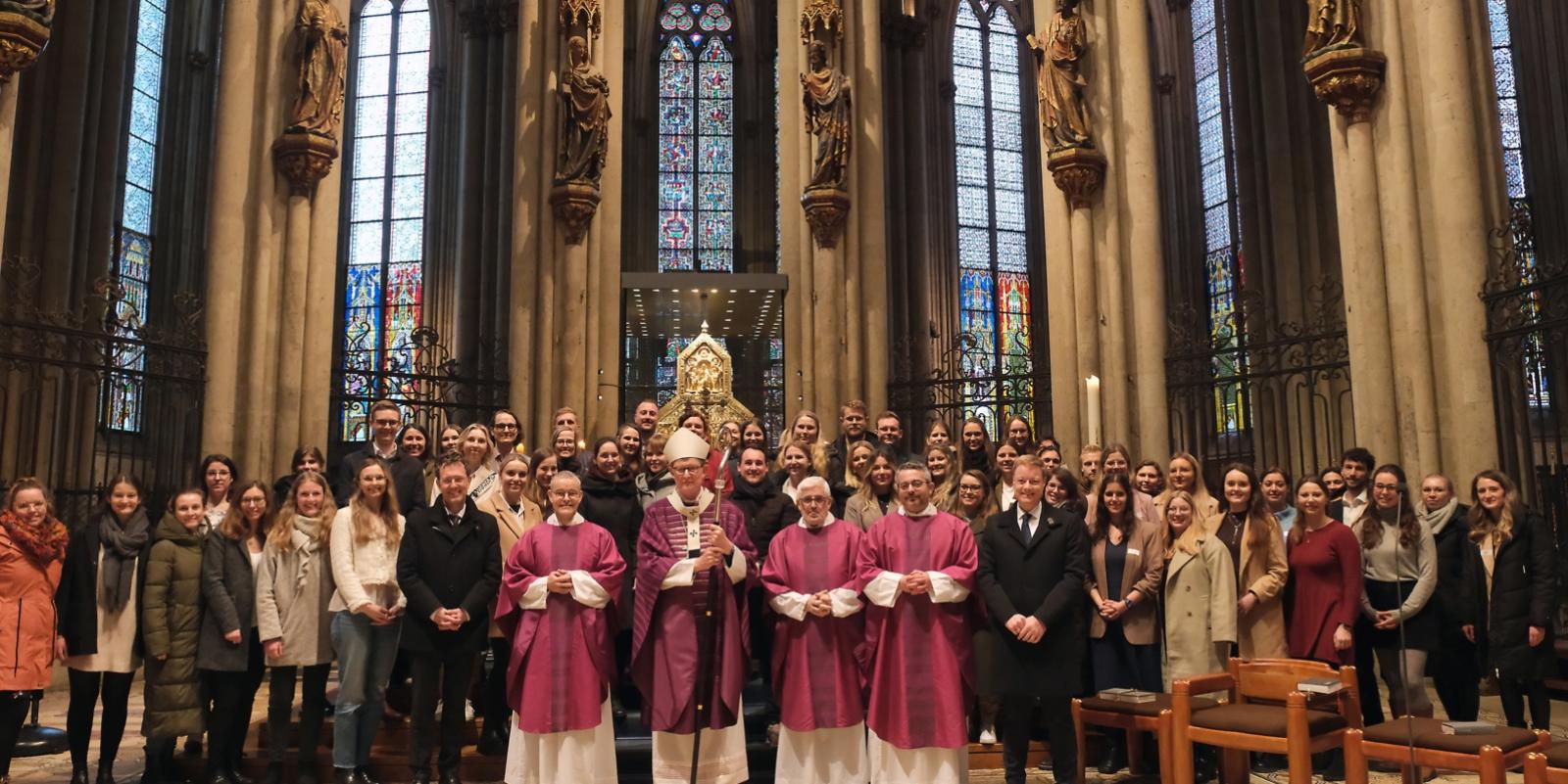 Verleihung der missio canonica im Kölner Dom am 11. März 2024