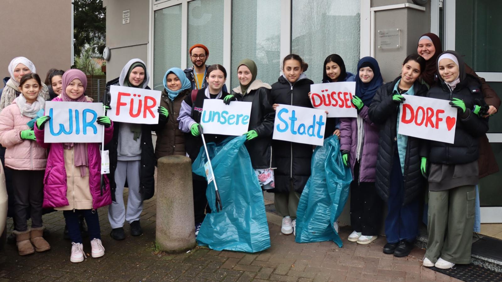 Dreck weg-Tag 2024 in Düsseldorf